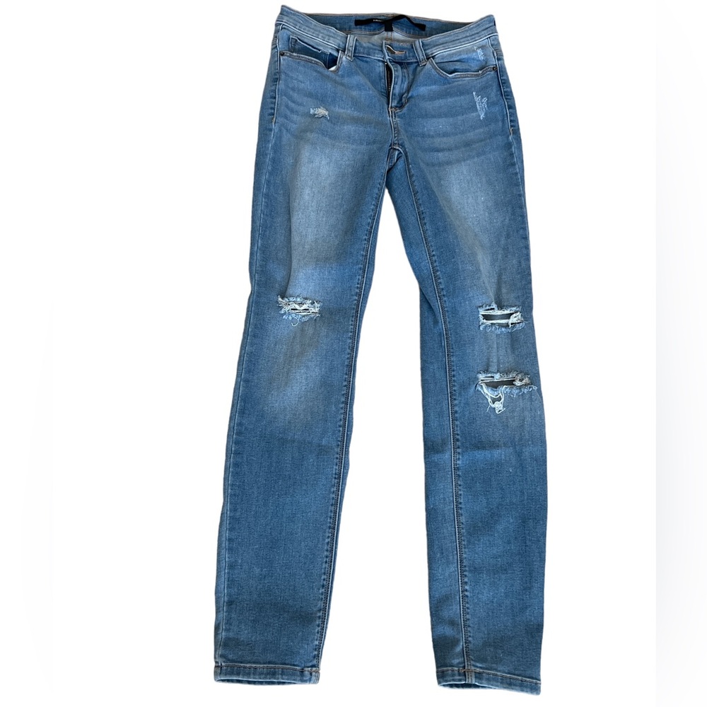 Harper skinny distressed jeans